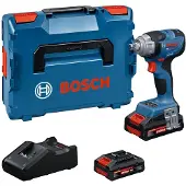 Bosch Akku-Drehschlagschrauber GDS18V-330H, 2x Akku EXBA18V-40 in L-BOXX