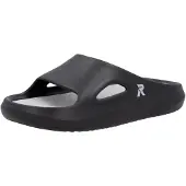 Rieker Damen Colton W3450 Slide, Schwarz, 45 EU