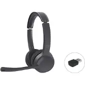 Conceptronic POLONA04BA Bluetooth-Stereo-Headset und USB-Audio-adapter, Verkabelt & Kabellos, Anrufe/Musik, 173 g, Kopfhörer, Schwarz