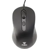 ITek CLK C01, Beidhändig, Optisch, USB Typ-A, 3600 DPI, Schwarz