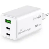 MediaRange 100w Usb-a-und Usb-c-wandladegerät