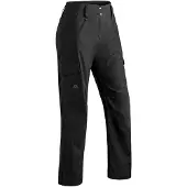 Maier Sports Outdoorhose "Multi Pulse W", Damen, Gr. 46, Normalgrößen, schwarz, 65% Polyester, 35% Baumwolle, Hosen Outdoorhose, Damen Wanderhose schnelltrocknend Regular Fit