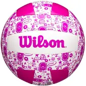 Wilson Volleyball STAMP PURPLE/WHITE, Größe 5
