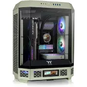 Thermaltake CA-1Z1-00MEWN-00, Midi Tower, PC, Hellgrün, ATX, micro ATX, Mini-ITX, SPCC, Gehärtetes Glas, Gaming