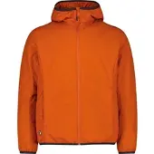 CMP Herren Kunstfaserjacke orange Größe XXL Trekking Wasserabweisend Primaloft