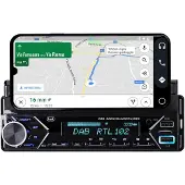 Trevi SCD 5753 DAB, Schwarz, 1 DIN, 160 W, 4.0 Kanäle, 40 W, 4 Ohm