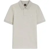 BOSS für Herren. 50507803 Polo Passenger beige (S), Lässig, Baumwolle, Kurzarm