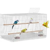 OEM VEVOR Vogelkäfig, 760x460x455mm Metallkäfig für kleine Papageien, Kanarienvögel,