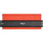 YATO YT-3736, Profile gauge, Schwarz, Rot, 26 cm, Kunststoff, 44 mm, 1,5 mm