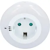Unitec LED-Nachtlicht mit Steckdose und Dämmerungssensor 3