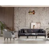 AEA Stilvolle Sofagarnitur 3+1 Sitzer Elegante und Gemütliche Couch für Wohnräume