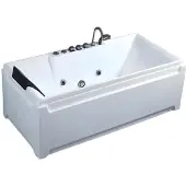 AEA Designwanne Whirlpool Wellnesswanne Acrylwanne Komfortwanne Wanne 141x77 cm