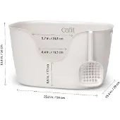 Catit Design Catit Katzentoilette Loo mit Schaufel