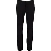 Alberto Move Performance Chinohose Schwarz