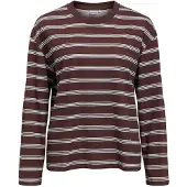 Object Langarm T-shirt Braun S