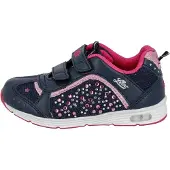 Lico Mädchen Shine V Blinky Sneaker, Marine Pink, 28 EU