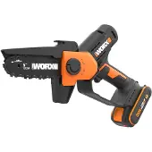 WORX WG326E, 12 cm, 7,6 m/s, Schwarz, Orange, Akku, 2 Ah, 20 V