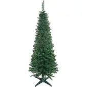 HOMCOM Weihnachtsbaum Christbaum Kunsttanne Tannenbaum mit Metallfuß
