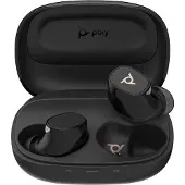 HP Poly Poly Voyager Free 20 Black Earbuds +Basic Ladeetui, Kabellos, Anrufe/Musik, Kopfhörer, Schwarz