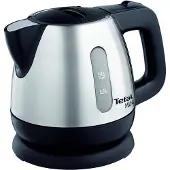 Tefal Mini BI8125, 0,8 l, 2200 W, Schwarz, Edelstahl, Wasserstandsanzeige, Drahtlos