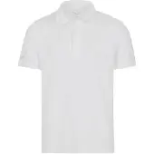 Trigema Poloshirt "Klassisches Poloshirt COOLMAX", Damen, Gr. XXL, weiß, Trikot, 100% Polyester (recycelt), lang, ohne Ausschnitt, Shirts Poloshirt