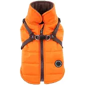 Puppia Authentische Winterweste, Mountaineer II, Small, Orange