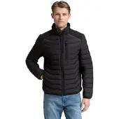 Tom Tailor Herren 1048127 Lightweight Hybrid Steppjacke, 29999 - Black, S EU