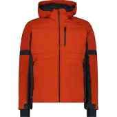 CMP MAN Ski Jacket Zip Hood brick (C698) 56