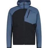 CMP MAN Jacket FIX Hood carbone mel.-avio (64UZ) 50