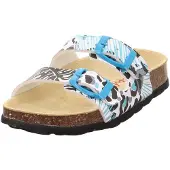 Superfit Weiblich FUSSBETTPANTOFFEL Weiß/Mehrfarbig 1120