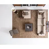 AEA Sofa Set Wohnlandschaft Ecksofa Garnitur Stoffgarnitur Textil Sofas
