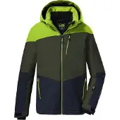 Killtec Skijacke "KSW 161 BYS SKI JCKT" Wasserdichte, atmungsaktive Skijacke mit abnehmbarer Kapuze
