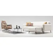 AEA Eckgarnitur Ecksofa L-Form Stoffsofa Couch Sofa Beige Drehsessel Set