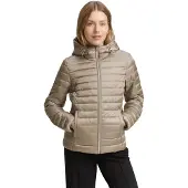 Tom Tailor Damen Lightweight Steppjacke mit Kapuze