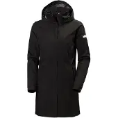 Helly Hansen Damen W Aden Long Coat Jacke, 990 Black, 4XL EU
