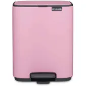 Brabantia Bo, 7 l, Rechteckig, Stahl, Pink, Kunststoff, Terrasse