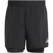 Adidas Herren Adi365 Running Essentials 2In1 Shorts, Black, 3XL