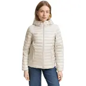 Tom Tailor Damen Lightweight Steppjacke mit Kapuze