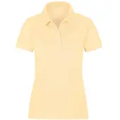 Trigema Damen Piqué-Poloshirt mit Knopfleiste Vanille S