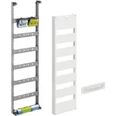 Hager ZU26XS Verteilerfeld, univers Z, Höhe 900mm, 6-reihig, 1-feldig, PE/N senkrecht