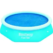 Bestway Flowclear PE-Solarabdeckplane Ø 210 cm, blau, rund
