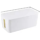 OEM Kabelaufbewahrungsbox, wiederverwendbar, modernes Design, weiß-m
