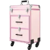 OEM Nagelreisetasche, tragbares Design, organisierte Aufbewahrung, Rosa