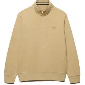 Superdry für Herren. M2014700A Essential Serif Logo Half-Zip-Sweatshirt beige (L), Lässig, Baumwolle