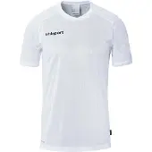 Uhlsport Trainingsshirt "Trainings-T-Shirt Division 28", Herren, Gr. 3XL, weiß, Obermaterial: 100% Polyester Pol. recyc.., Shirts Trainingsshirt