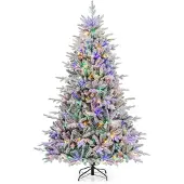 Northix 218 cm hoher künstlicher Weihnachtsbaum mit 350 LED-Lichtern