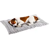 Ferplast Hundekissen Hundesofa Hundebett Mittelgroße Hunde Zweiseitig Warmer Plü