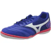 Mizuno Q1GA200318 MRL SALA CLUB IN Unisex Hallenfußballschuh Schwarz Neonblau 45