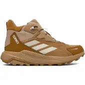 Adidas Trekkingschuhe Terrex Anylander Leather Mid Climaproof Hiking Shoes KH8876 Hellbraun