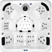 AEA Relaxpool Sprudelbad Outdoor Whirlpool Hydromassagewanne Massagebad 210x210 cm